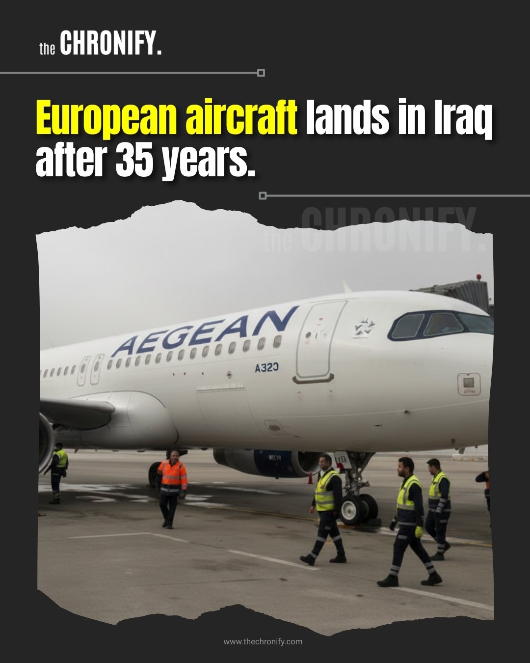 ✈️ Europe–Baghdad Flights Resume